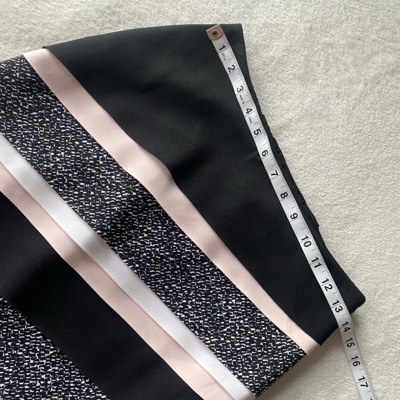 NWT White House Black Market Colorblock Tiered Pencil Skirt - Picture 10 of 11